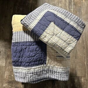 Pottery Barn Kids patchwork twin quilt (with sham)